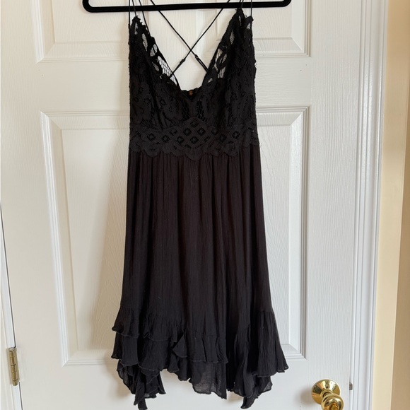 OPEN TO OFFERS!!! Free People Black Dress - Picture 1 of 5